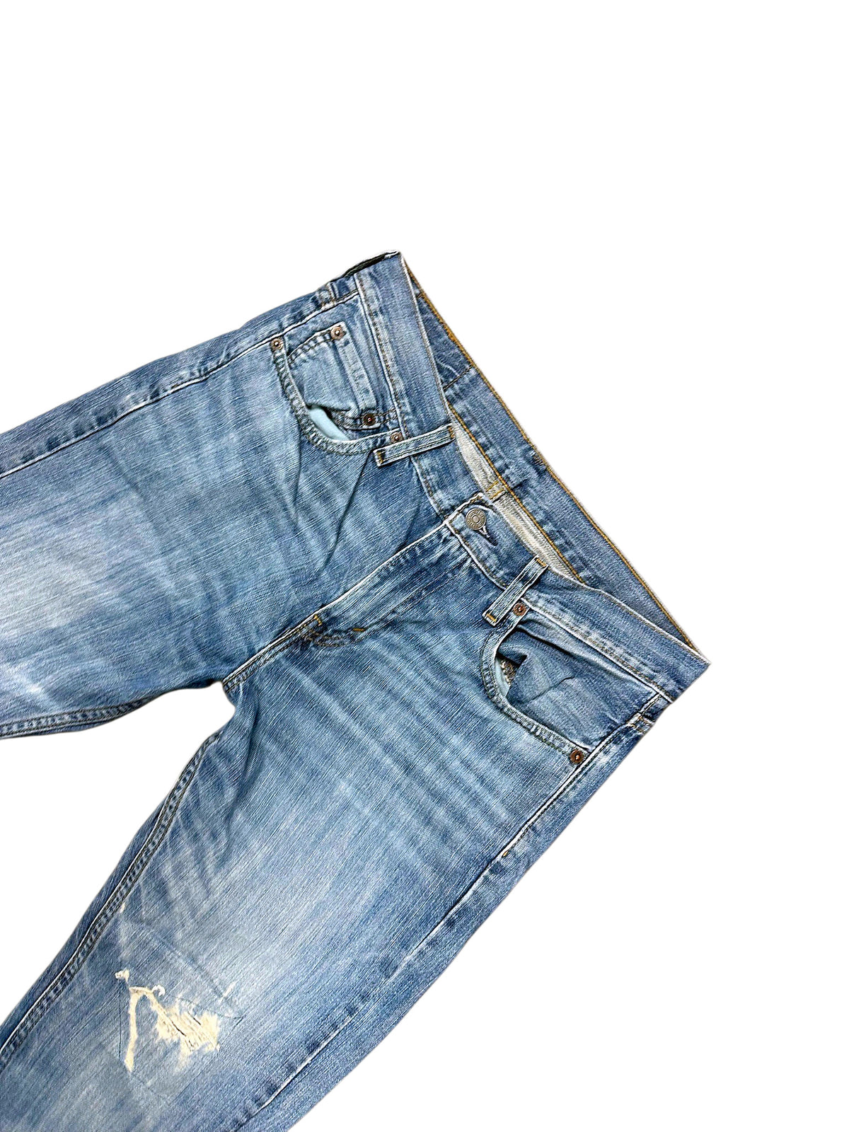 Vintage Levi’s Flared Jeans „527 Bootcut“ (L) – Detailaufnahme 1