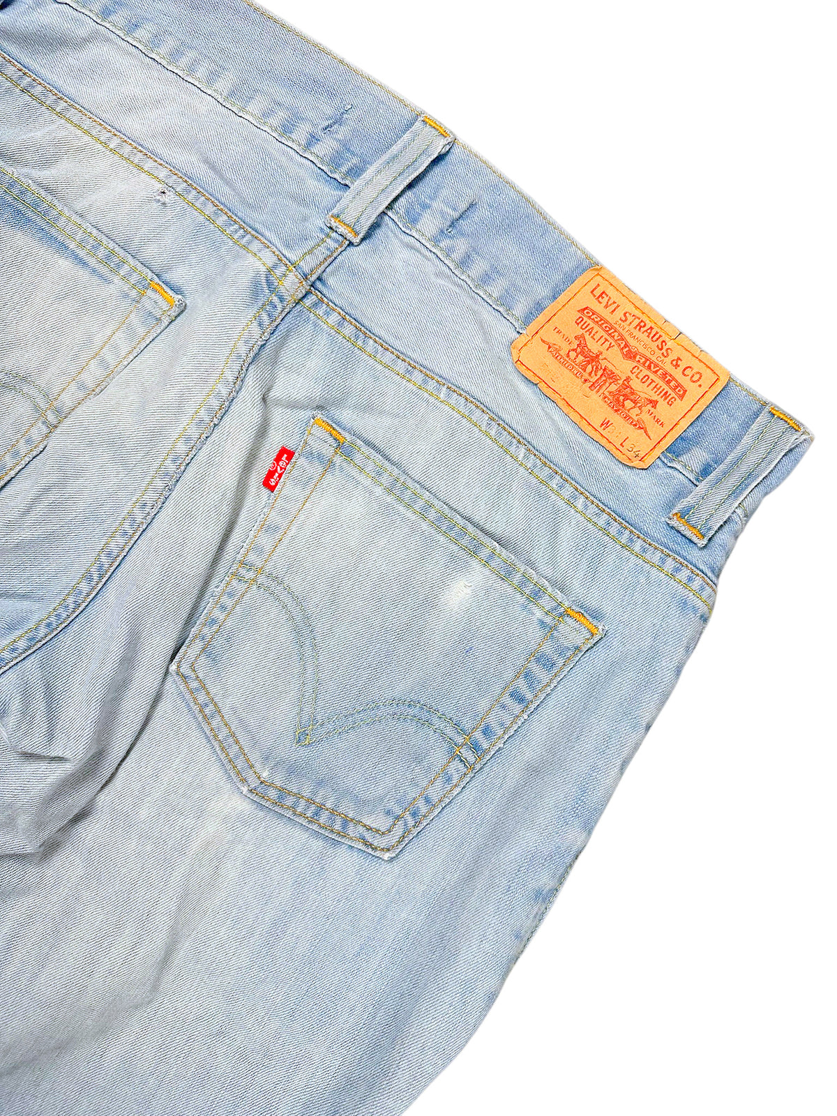 Vintage Levi’s Y2K Flared Jeans „512 Bootcut“ (M) – Detailaufnahme 3