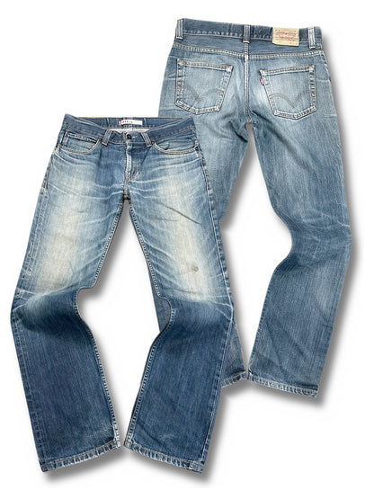 Vintage Levi’s Straight Leg Jeans „511“ (L) – Vorder- und Rückansicht