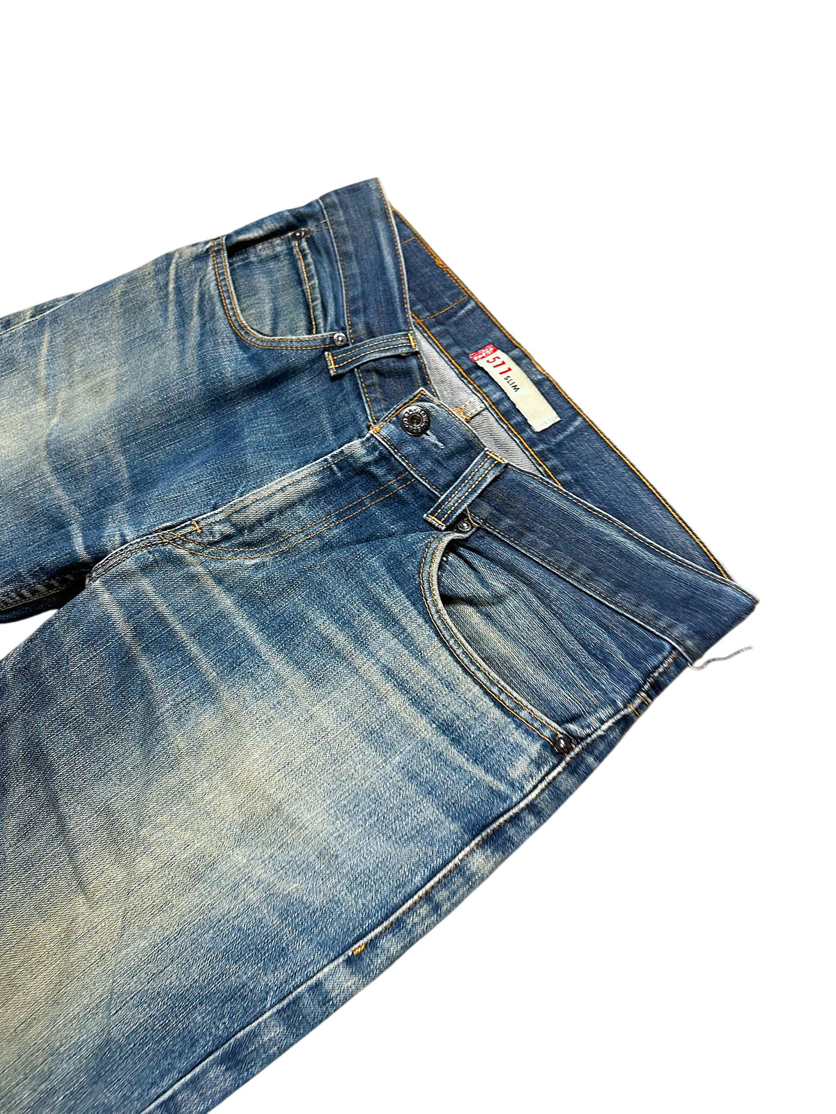 Vintage Levi’s Straight Leg Jeans „511“ (L) – Detailaufnahme 1