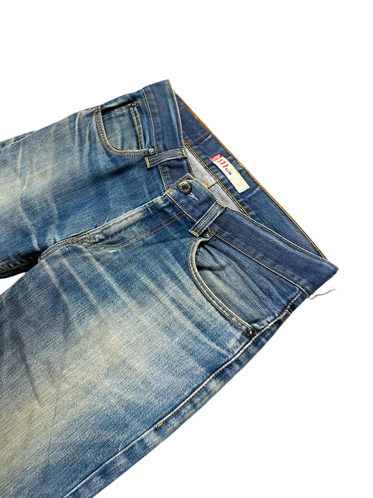 Vintage Levi’s Straight Leg Jeans „511“ (L) – Detailaufnahme 1