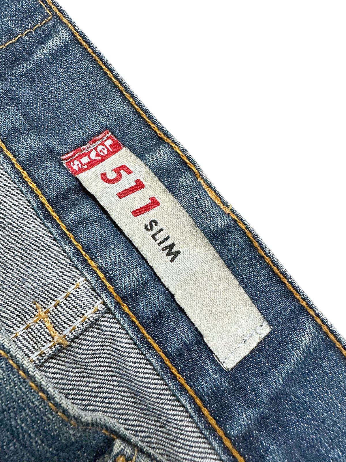 Vintage Levi’s Straight Leg Jeans „511“ (L) – Detailaufnahme 2