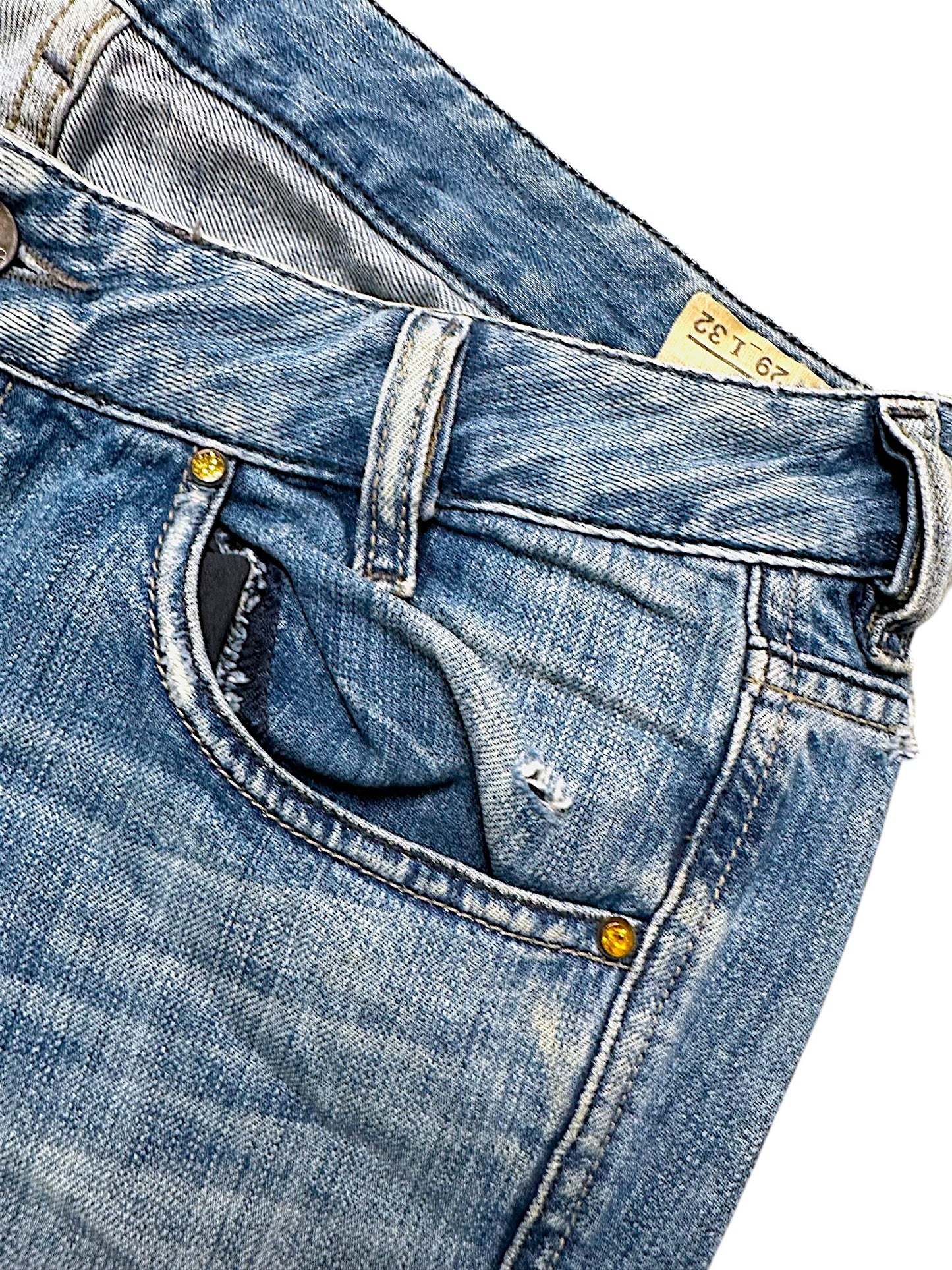 Vintage Diesel Y2K Low Waist Bootcut / Flared Damenjeans (M)