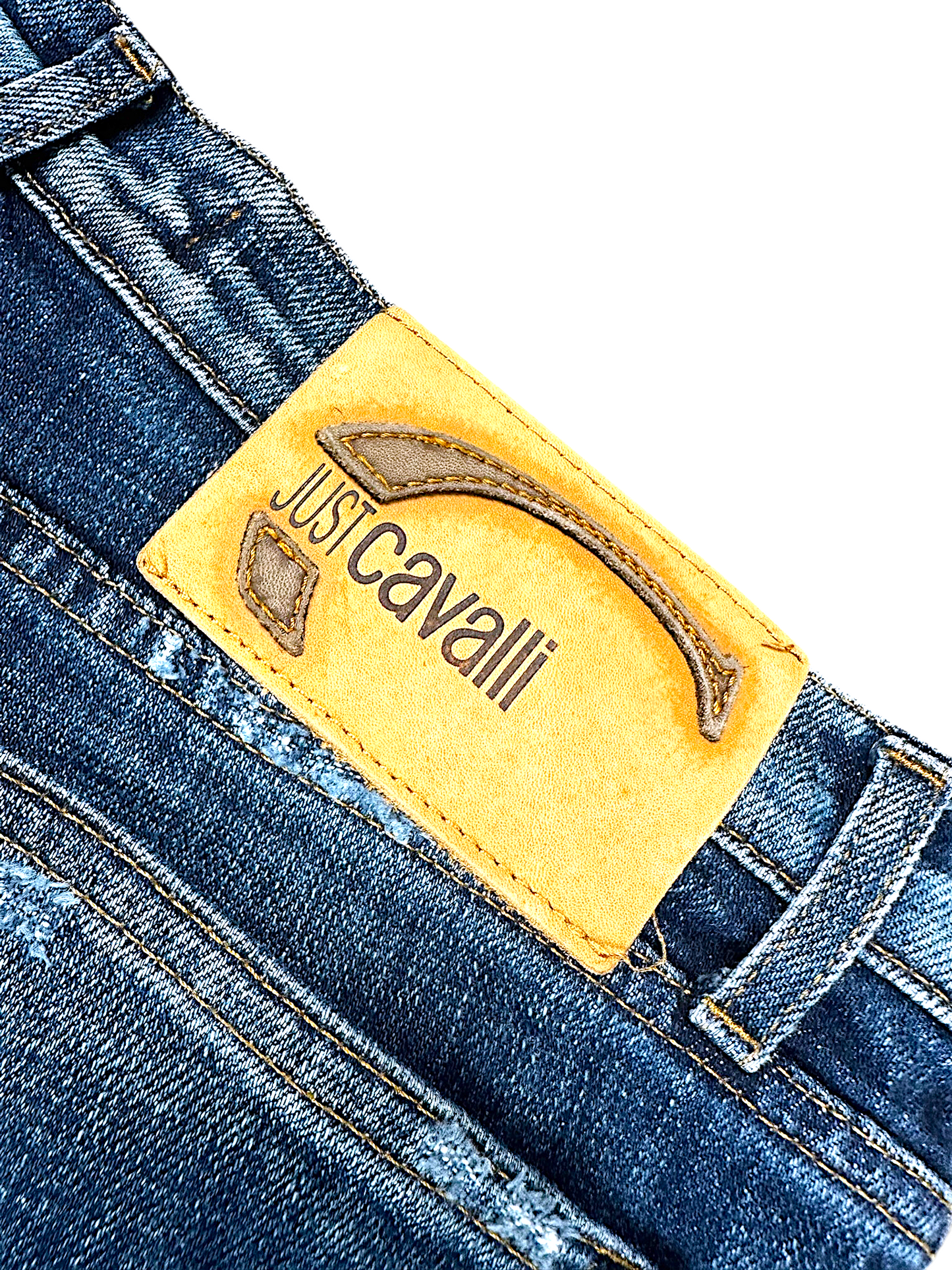 Vintage Cavalli Y2K Flared Jeans (M)