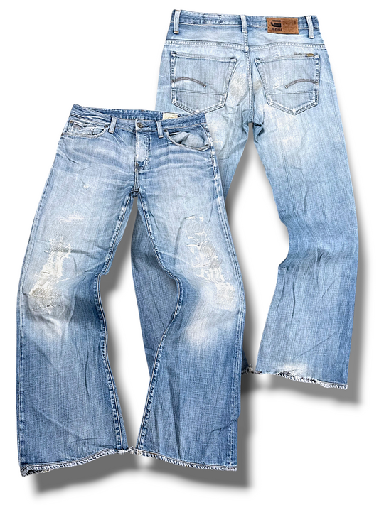 Vintage G-Star Y2K Flared Jeans (L)