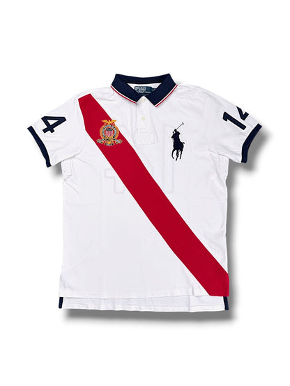 Vintage Ralph Lauren Y2K „USA“ Polo (L)