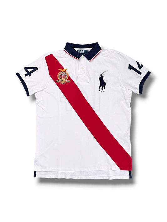 Vintage Ralph Lauren Y2K „USA“ Polo (L)