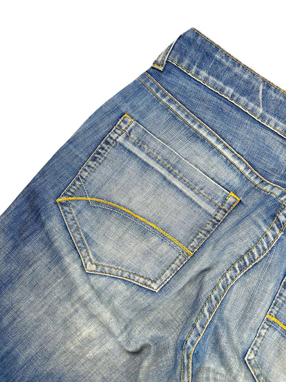 Vintage Hilfiger Denim Baggy Jeans (M) – Detailaufnahme 4