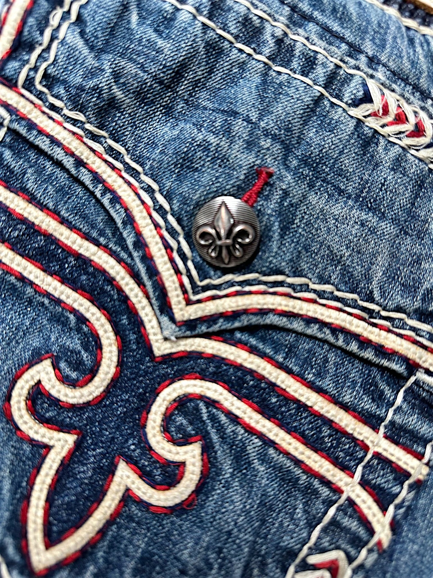 Vintage Rock Revival Y2K Baggy Jeans (XL)