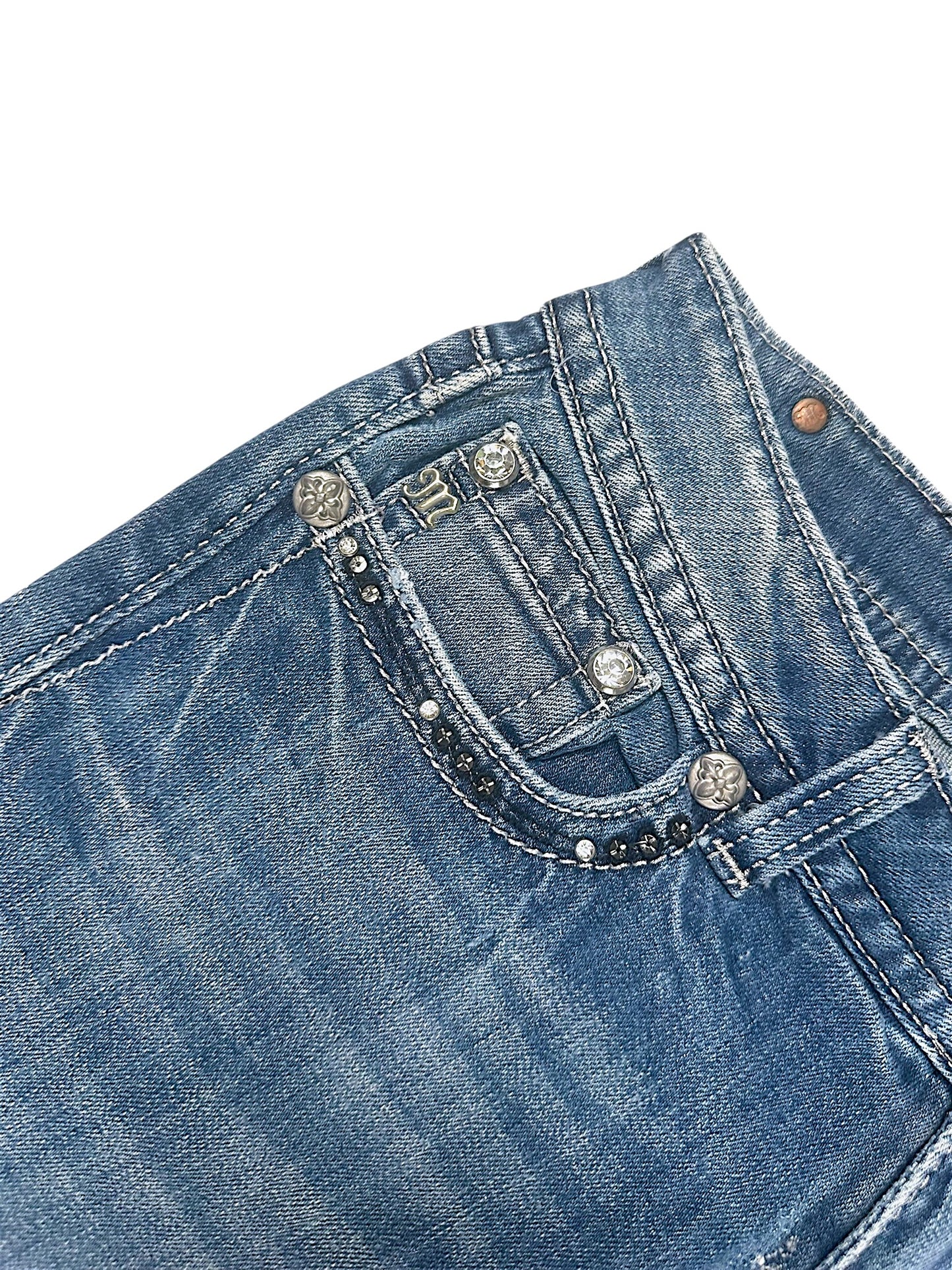 Vintage Miss Me Y2K Bootcut / Flared Damenjeans (S)