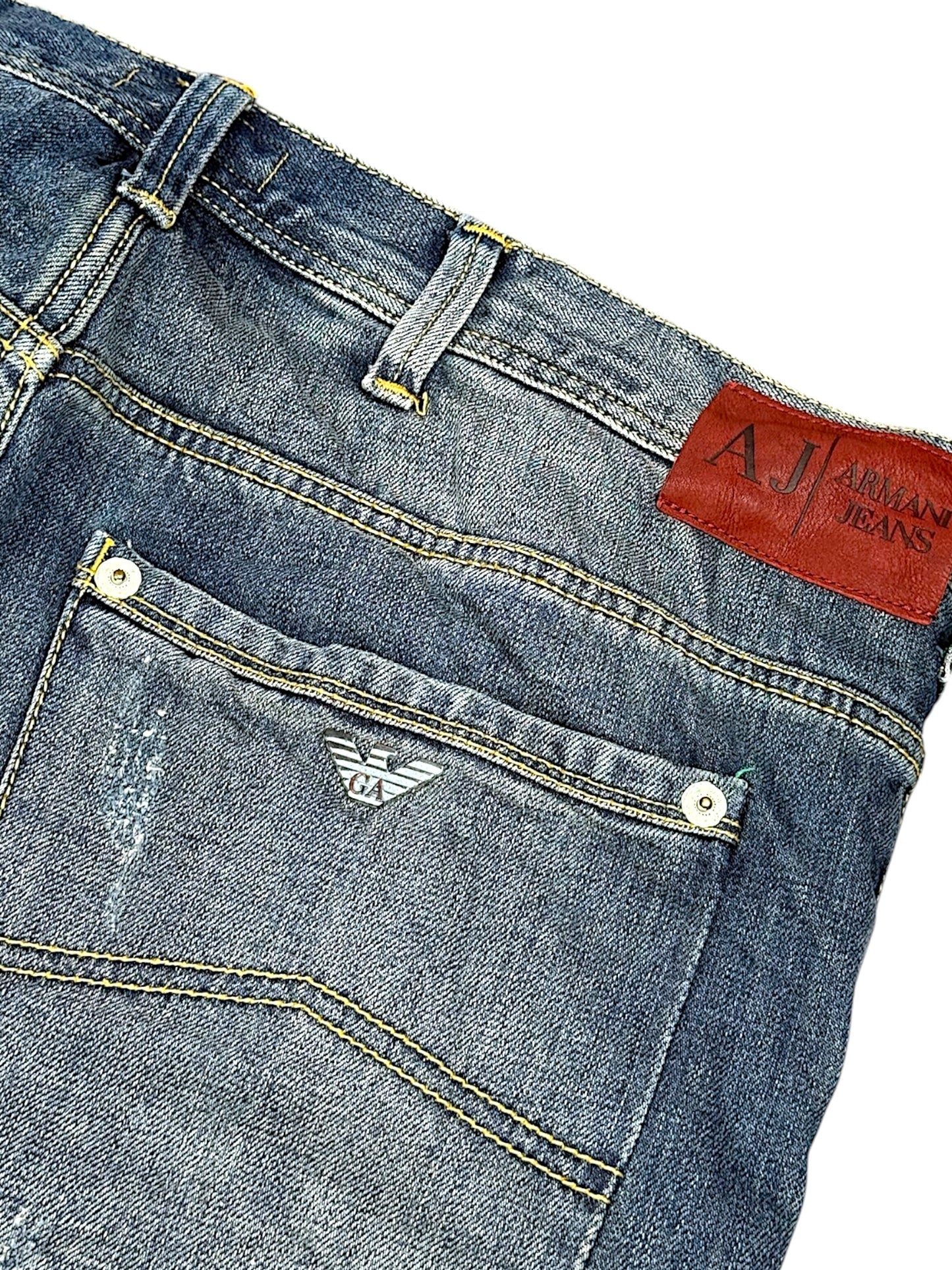 Vintage Armani straight leg Jeans (XL)