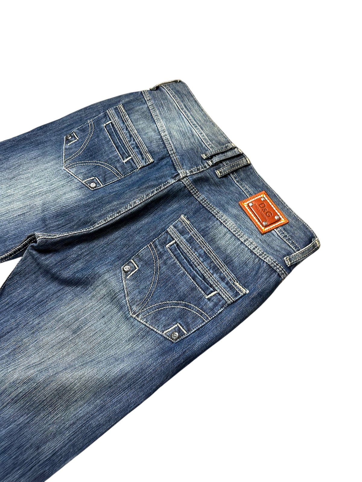 Vintage Dolce & Gabbana Baggy Jeans (XL) – Detailaufnahme 3