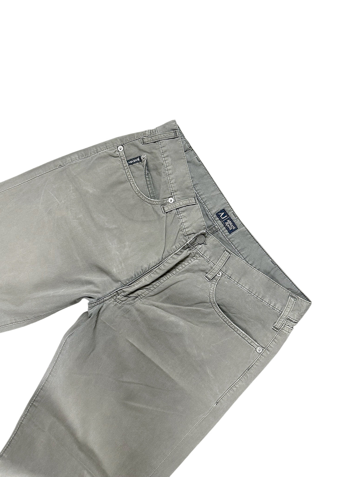 Vintage Armani Flared Jeans (S) – Detailaufnahme 2