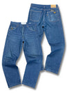 Vintage Avirex Baggy Jeans (M) – Vorder- und Rückansicht