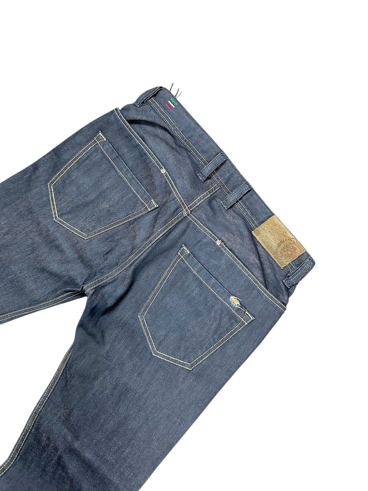 Vintage Diesel Straight Leg Jeans „Paddom“ (M) – Detailaufnahme 5
