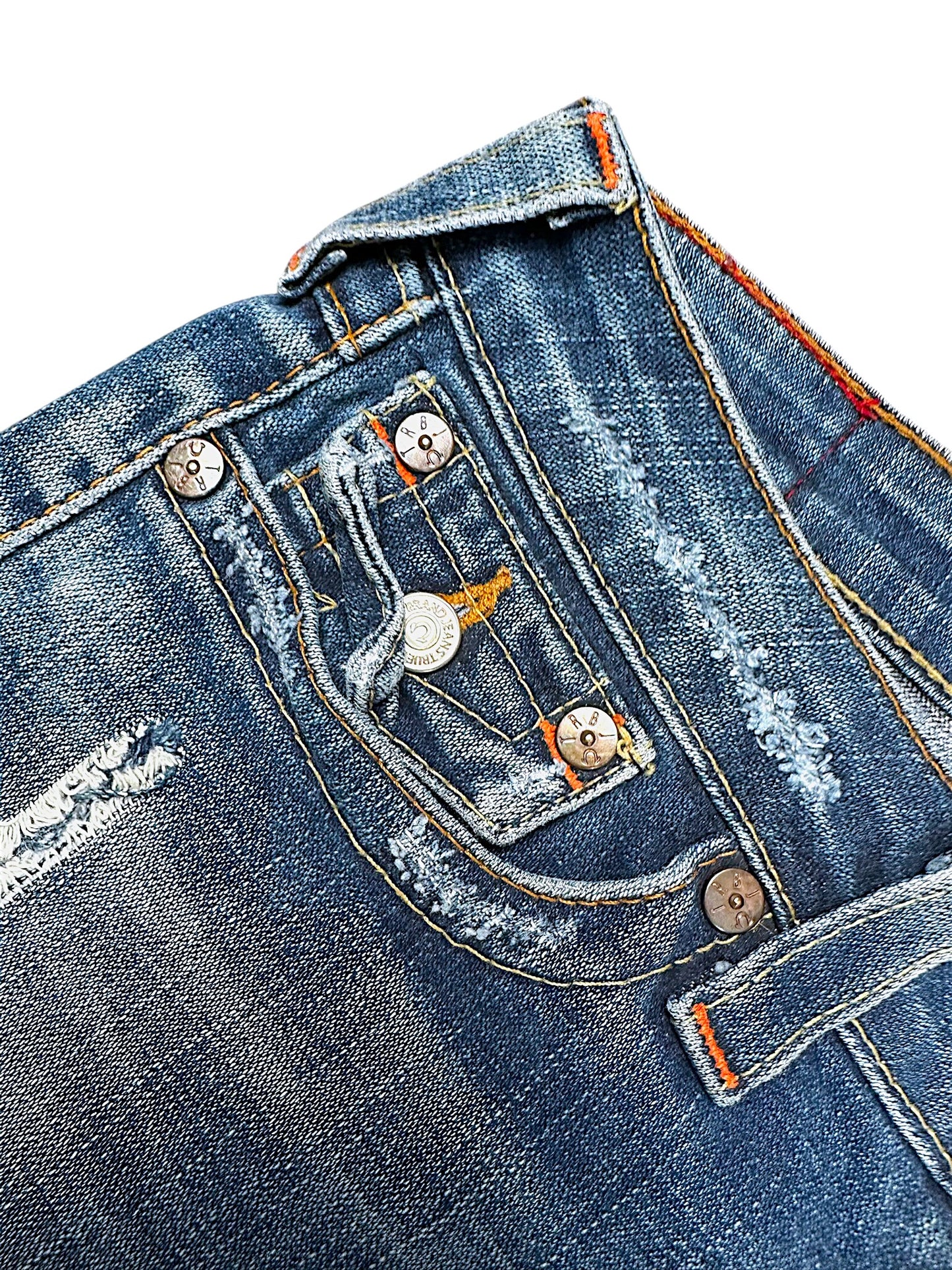 Vintage True Religion Y2K Bootcut / Flared Damenjeans (S)