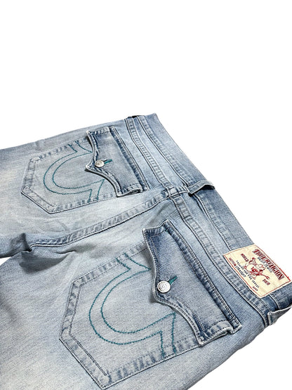 Vintage True Religion Straight Leg Jeans (XL)