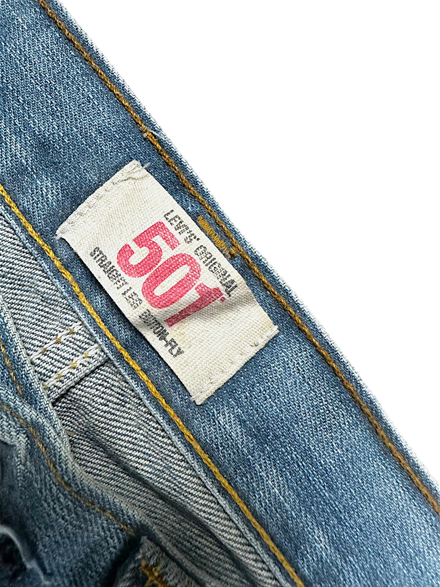 Vintage Levi’s Y2K Straight Leg Jeans „501“ (M)