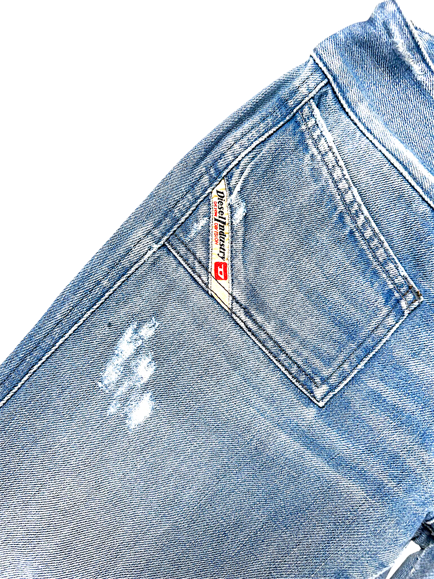 Vintage Diesel Low Waist Bootcut / Flared Damenjeans „HUSHDS“ (S)