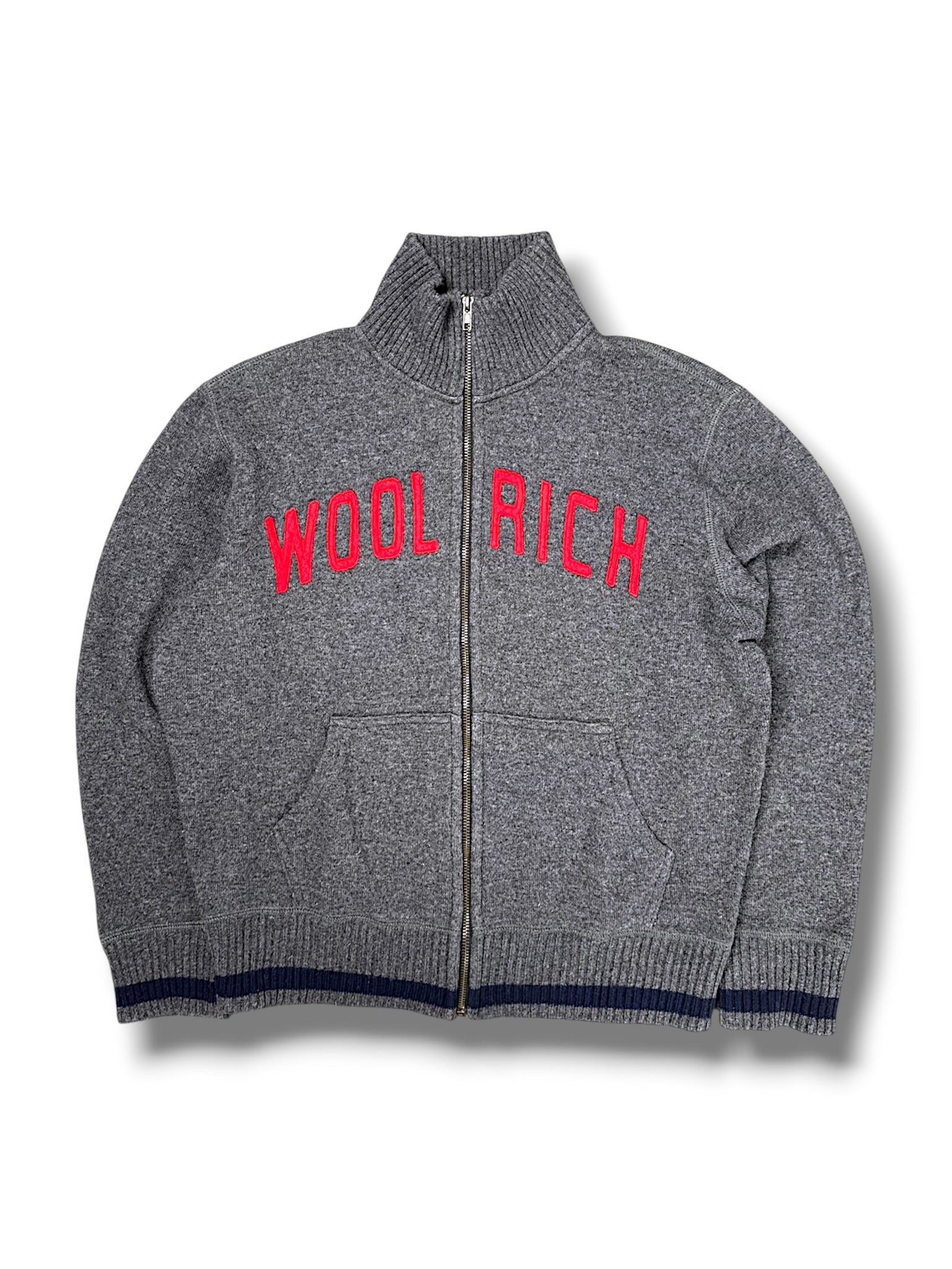 Vintage Woolrich Y2K Zip-Pullover (S)
