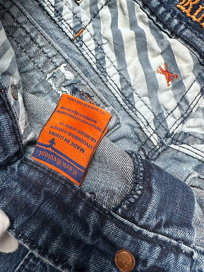 Vintage Rock Revival Y2K Baggy Jeans (XXL)