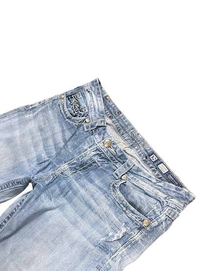 Vintage Miss Me Y2K Bootcut / Flared Damenjeans (XL)