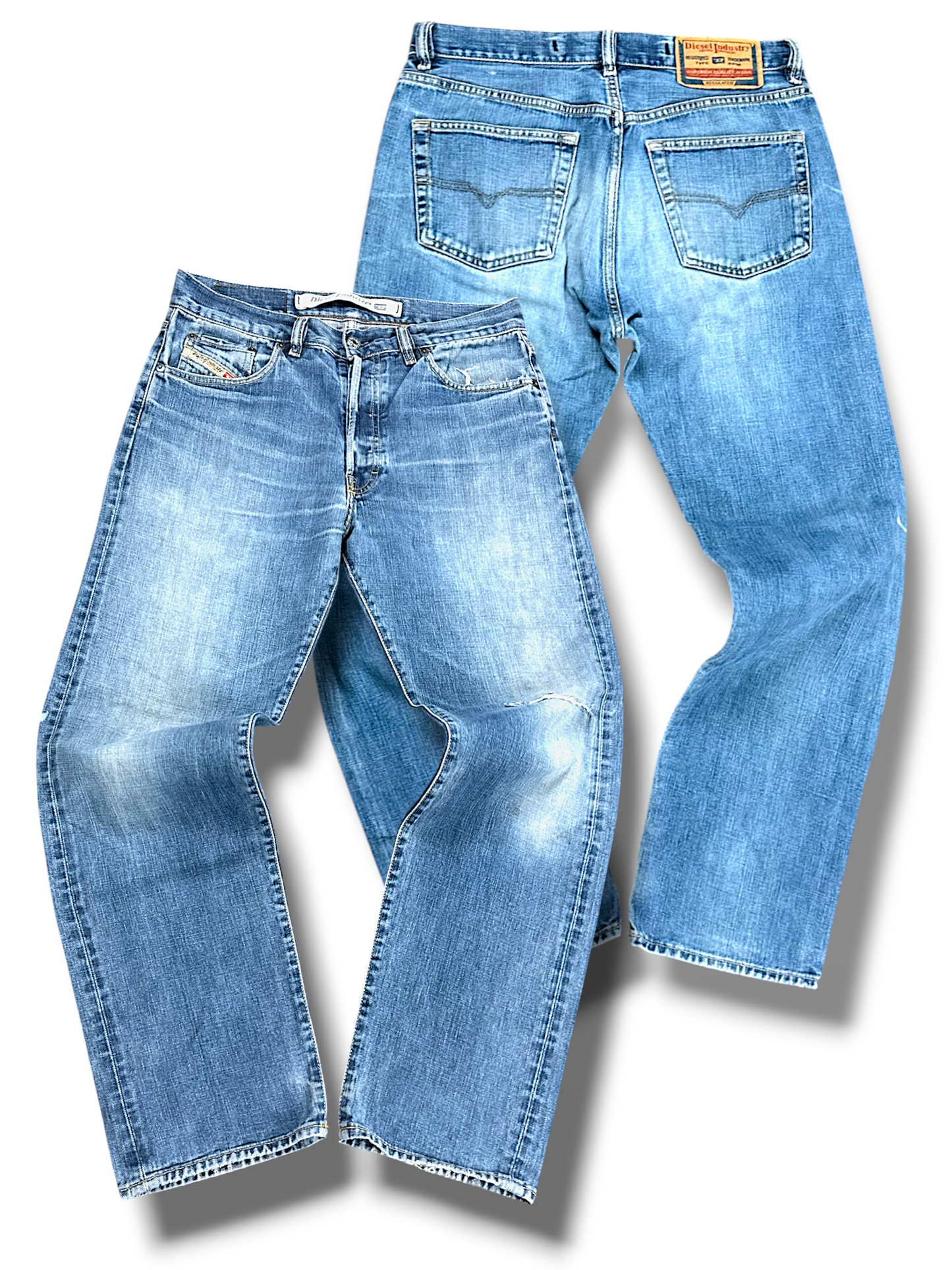 Vintage Diesel „Industry“ Straight Leg Jeans (M)
