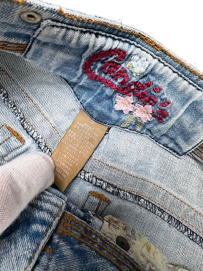 Vintage Japan Style Y2K Flared Damenjeans (M)