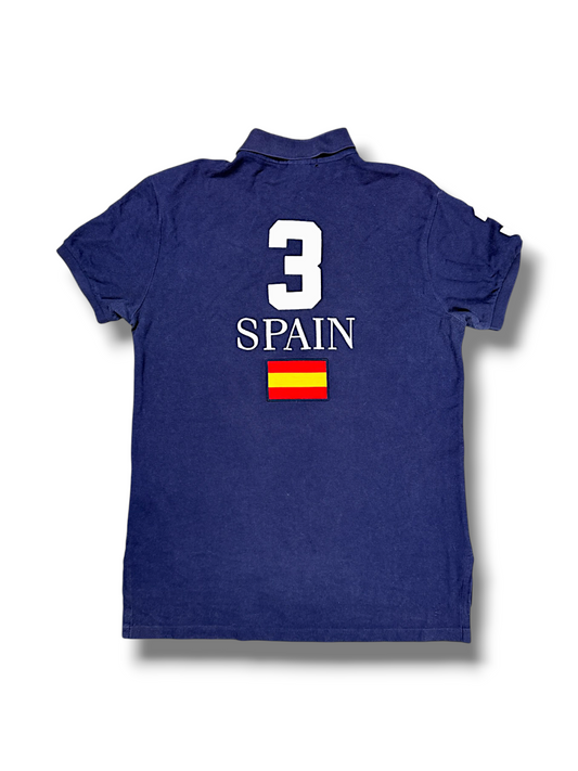 Vintage Ralph Lauren Y2K „Spain“ Polo (M)