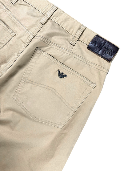 Vintage Armani Straight Leg Jeans (S)