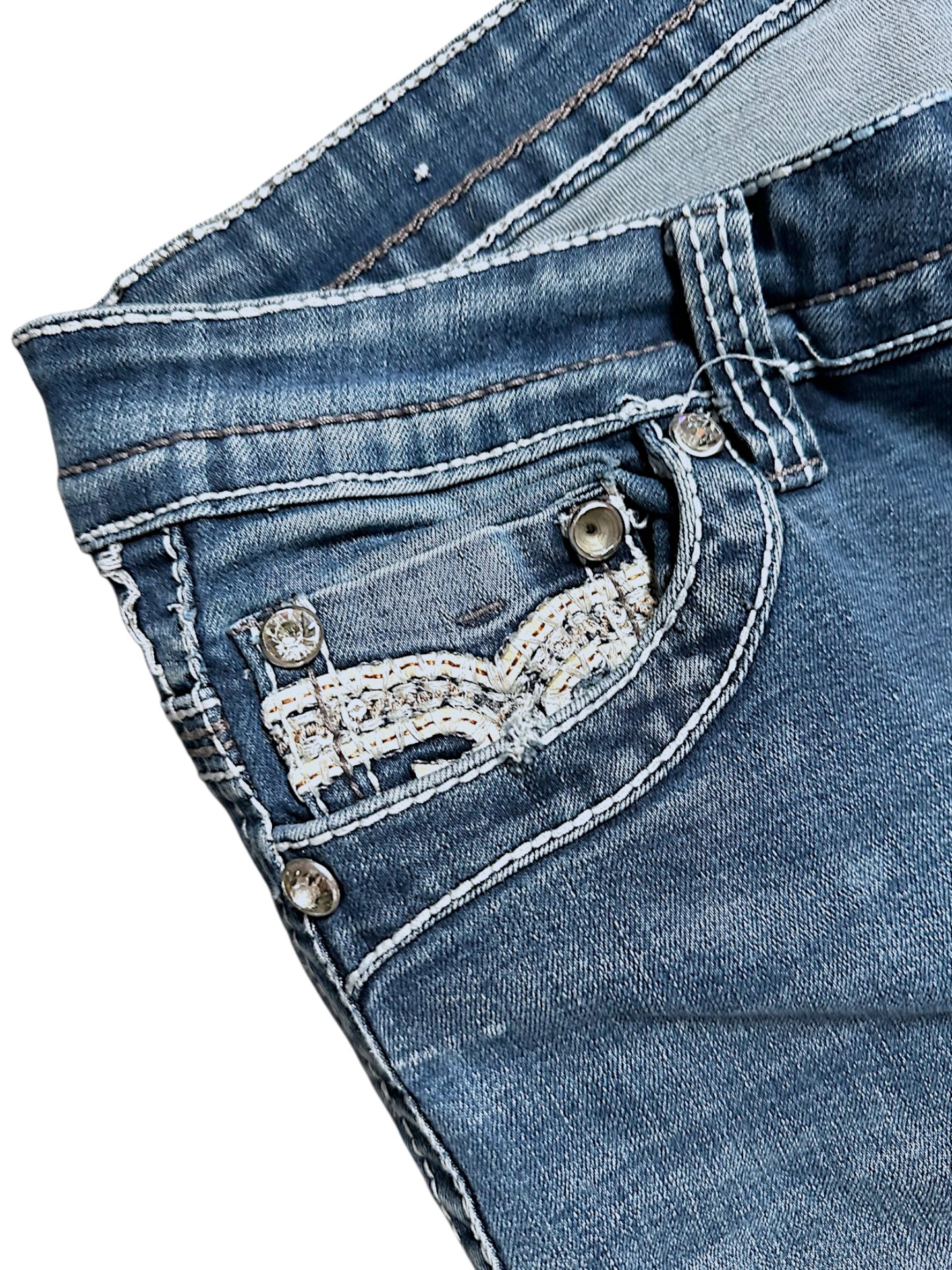 Vintage Y2K Low Waist Bootcut Damenjeans (M)