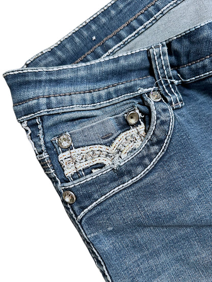 Vintage Y2K Low Waist Bootcut Damenjeans (M)