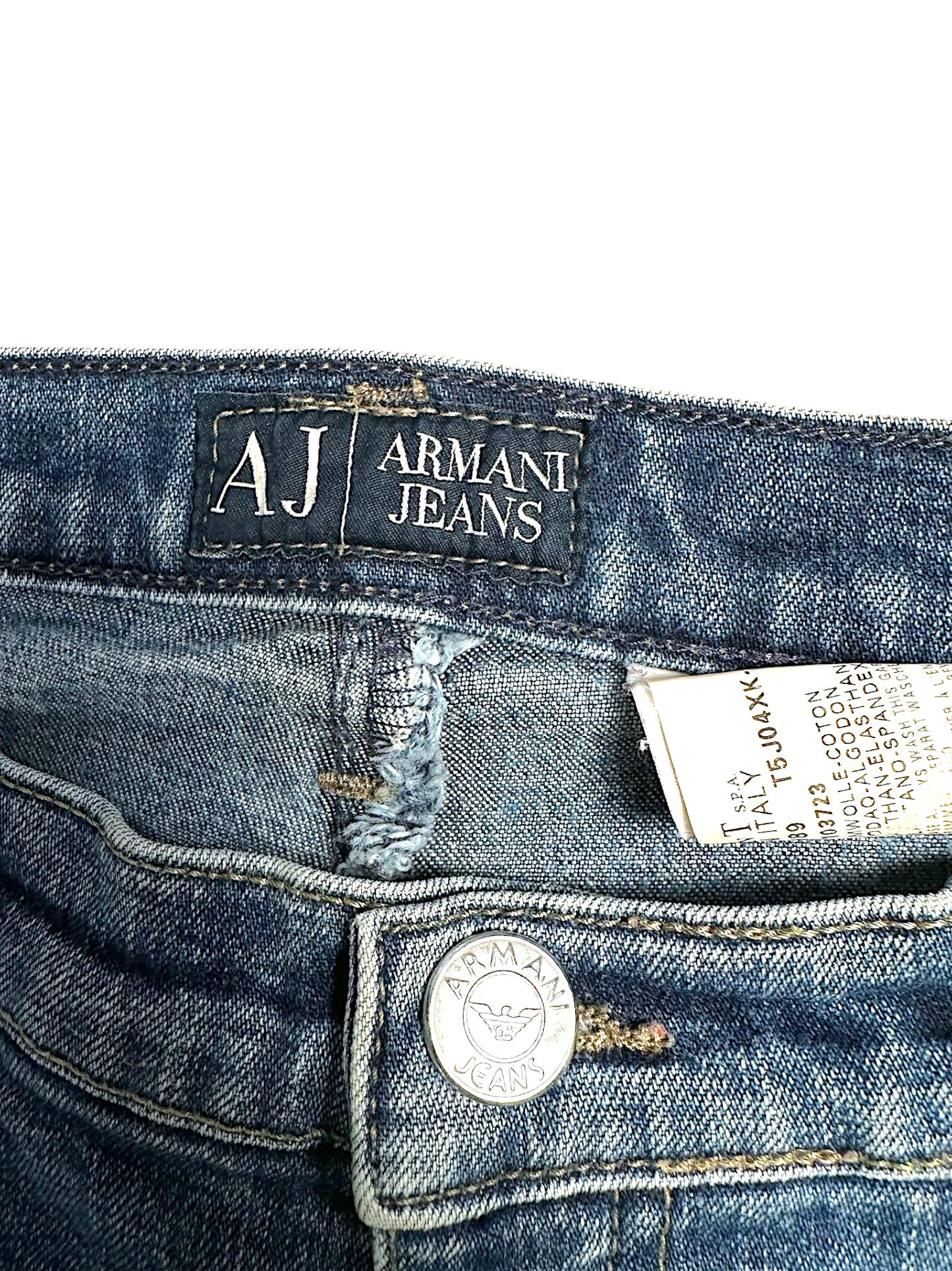 Vintage Armani straight leg Jeans (S)