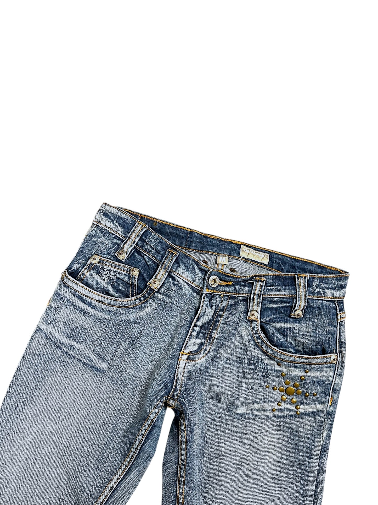 Vintage Y2K Low Waist Bootcut / Flared Damenjeans (M)