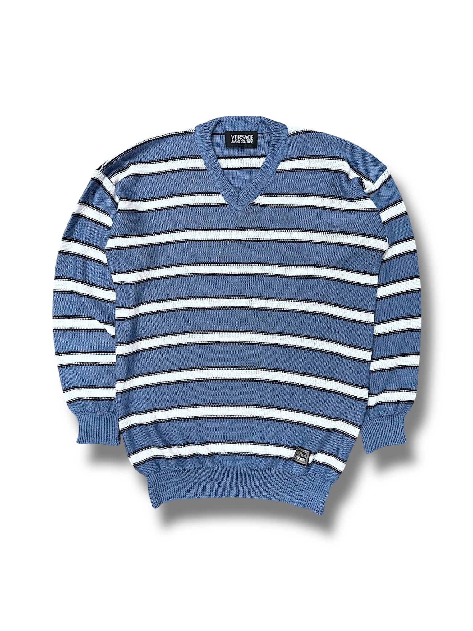 Vintage Versace Y2K Wollpullover (XL)