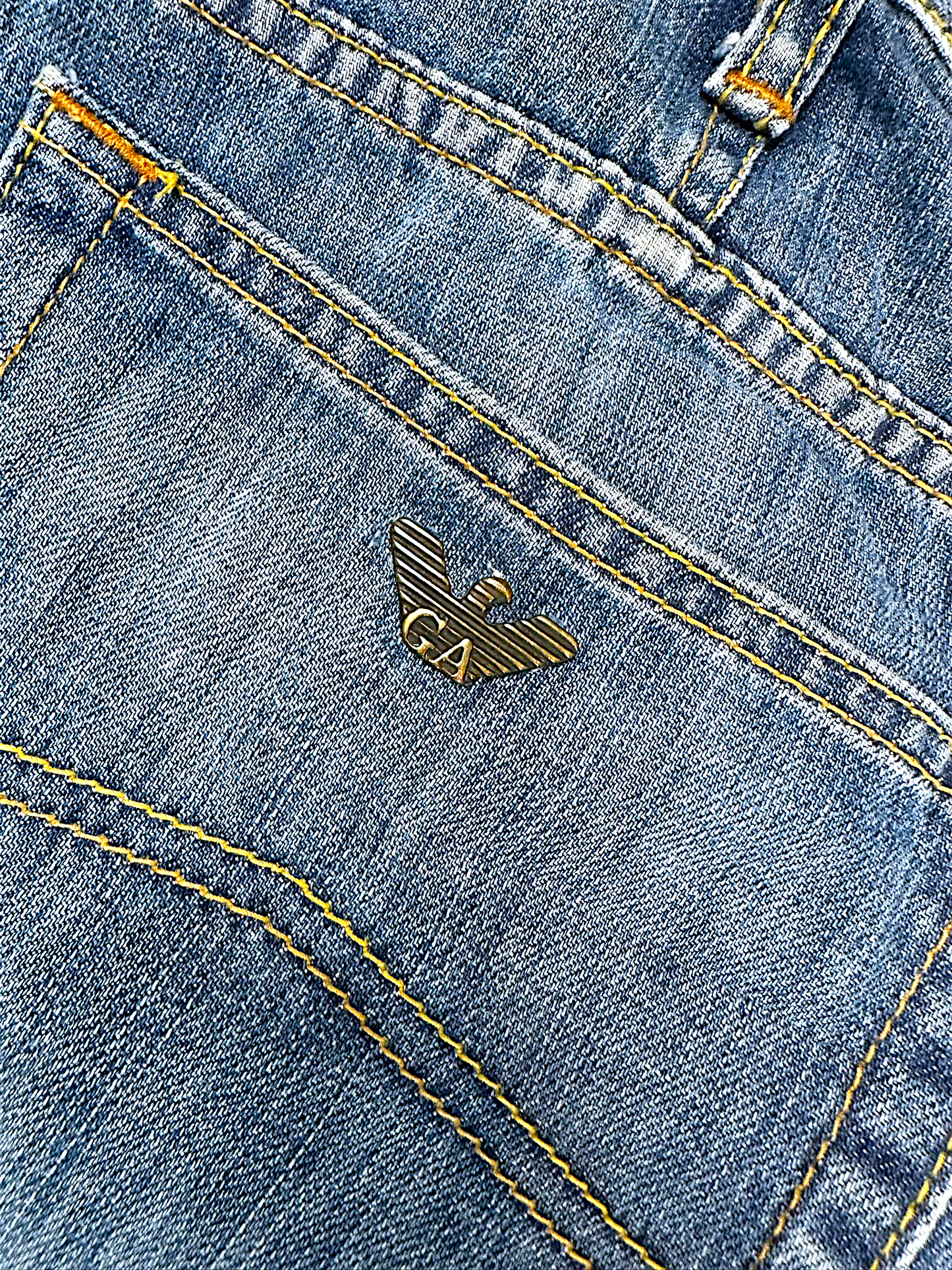Vintage Armani Baggy Jeans (M)