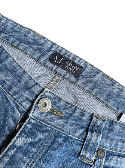 Vintage Armani Straight Leg Jeans (M)