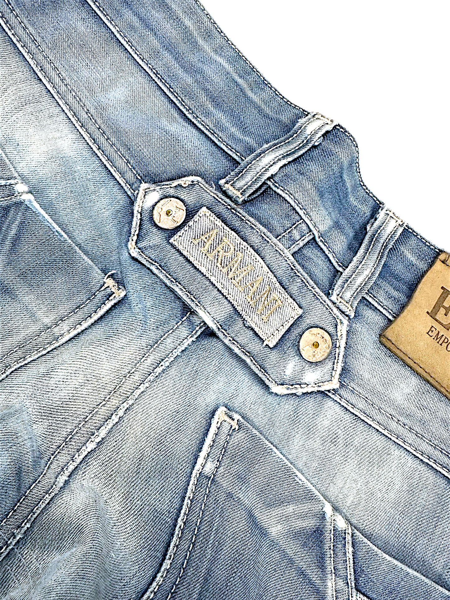 Vintage Armani Y2K Straight Leg Jeans (M)