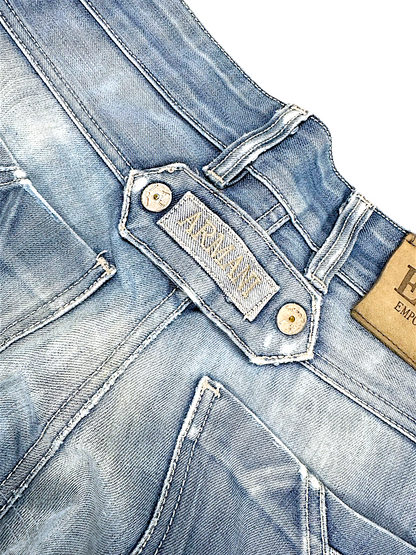 Vintage Armani Y2K Straight Leg Jeans (M)