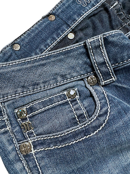 Vintage Miss Me y2k low waist Damenjeans (L)