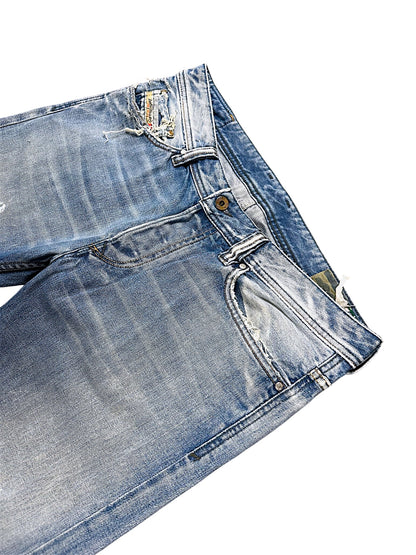 Vintage Diesel Y2K Straight Leg Jeans (XL)