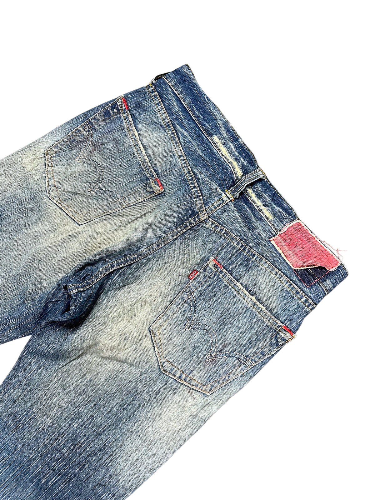 Vintage Japan Style Straight Leg Jeans (M) – Detailaufnahme 4