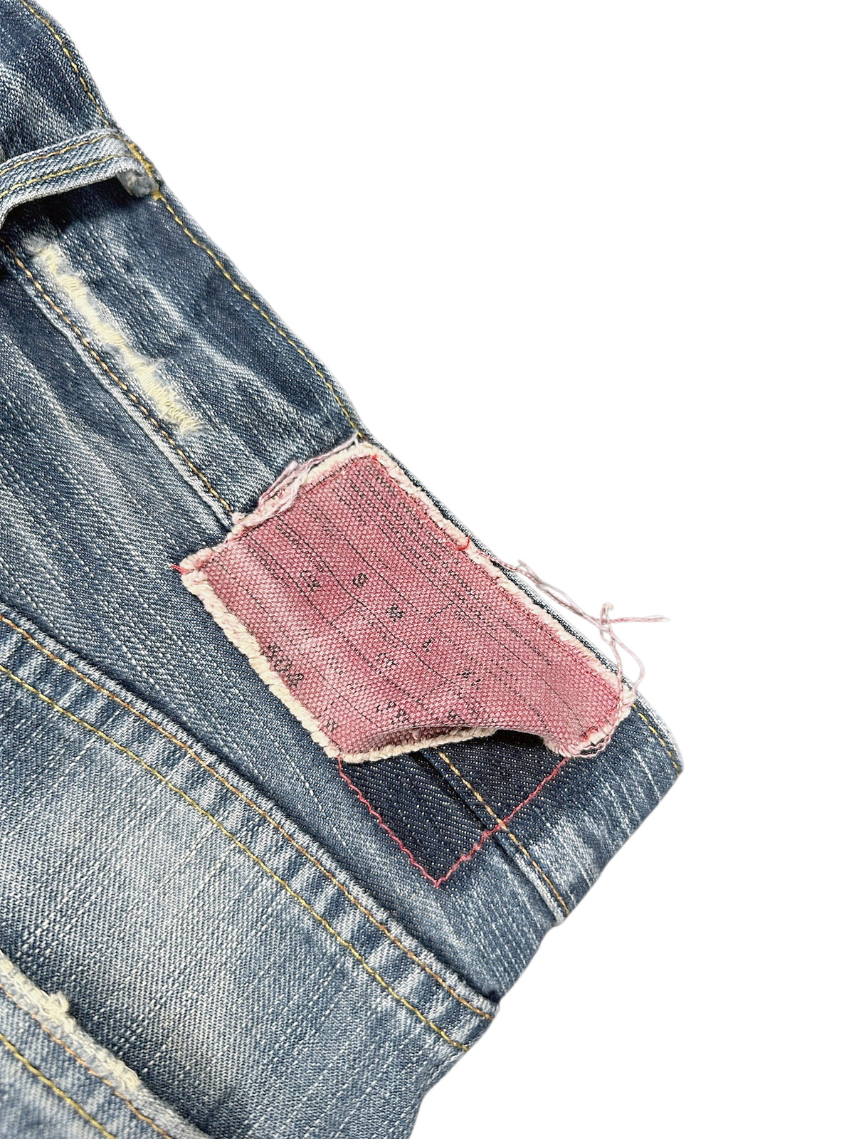 Vintage Japan Style Straight Leg Jeans (M) – Detailaufnahme 5