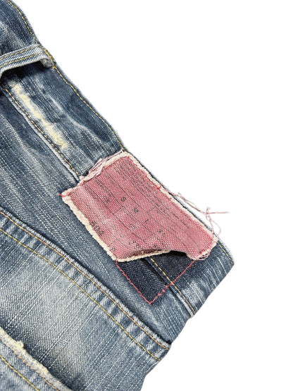 Vintage Japan Style Straight Leg Jeans (M) – Detailaufnahme 5