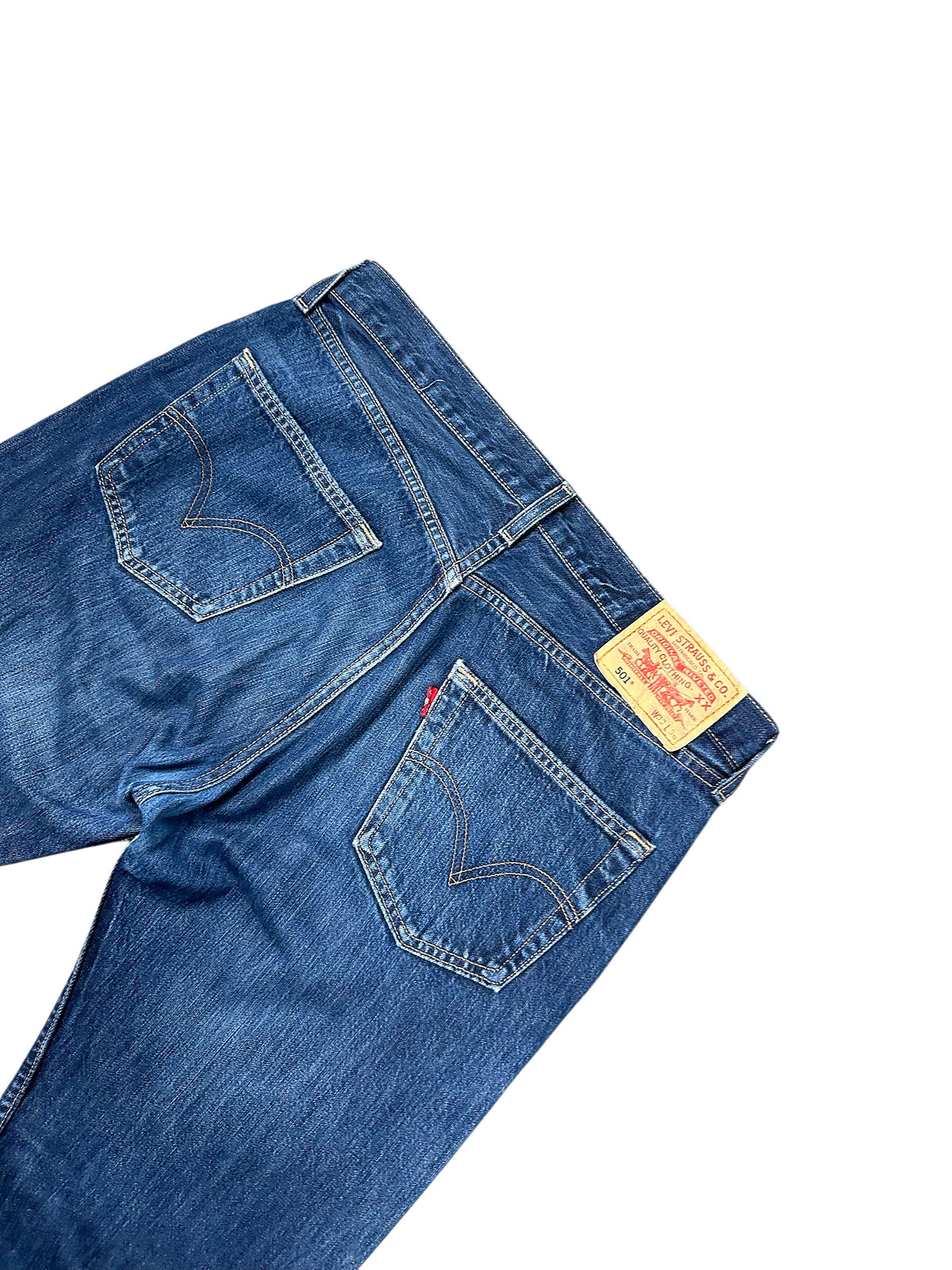 Vintage Levi’s Baggy Jeans „501“ (M) – Detailaufnahme 2
