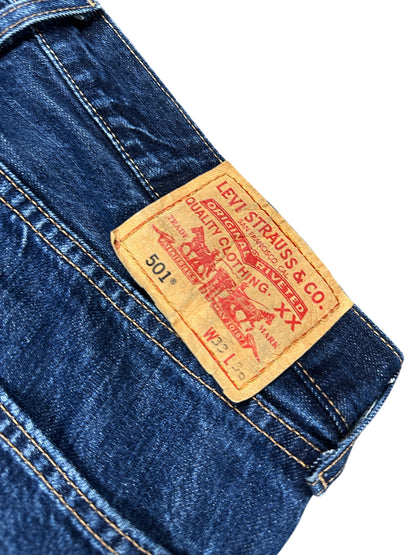 Vintage Levi’s Baggy Jeans „501“ (M) – Detailaufnahme 3