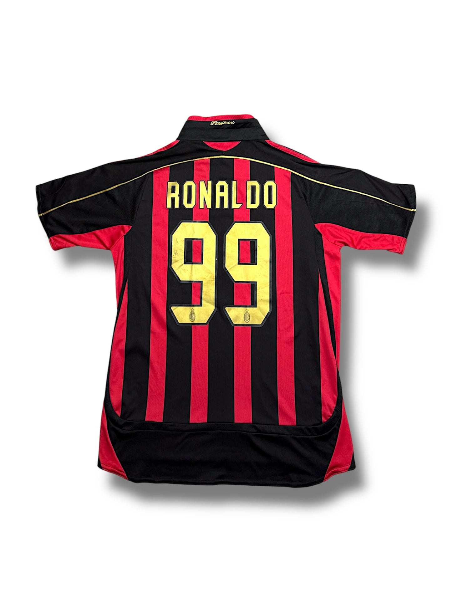 Vintage Adidas AC Milan Ronaldo Trikot (L)