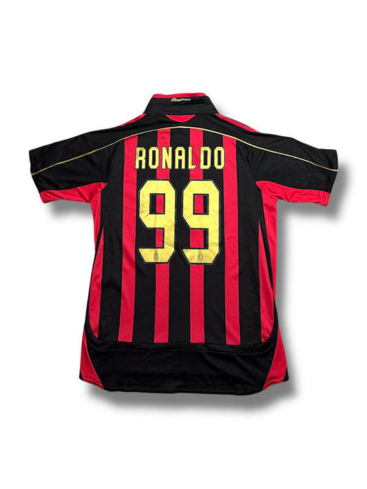 Vintage Adidas AC Milan Ronaldo Trikot (L)
