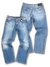 Vintage Armani Jeans Straight Leg Jeans (M) – Vorder- und Rückansicht