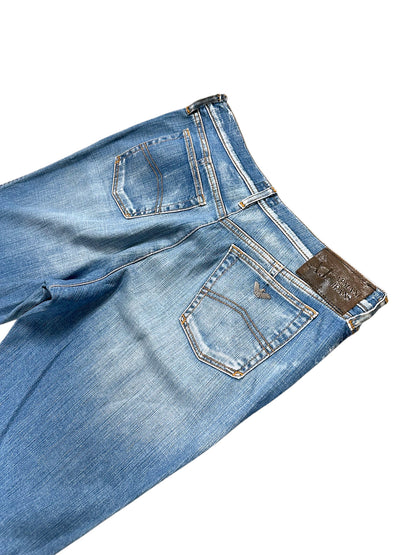 Vintage Armani Jeans Straight Leg Jeans (M) – Detailaufnahme 3